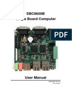 SBC8600B UserManual V2.0