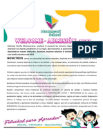 Proceso de Admisión 2023. - Ratificación de Vacante