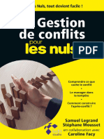 La Gestion de Conflits Pour Les Nuls by Collectif Collectif Z Li