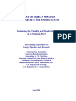 The Role of Energy Pipelines and Research in The United States