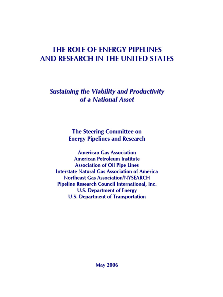 The Role of Energy Pipelines and - 1711794543