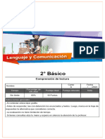 Evaluaci - N - 33461 - Comprensión de Lectura - Lenguaje y Comunicación (N° 439) - 2° Básico - A