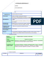 Sesion de Aprendizaje