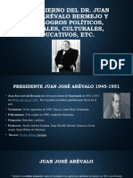 El Gobierno Del DR Juan JoséArévaloBermejo