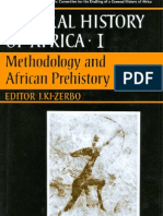 General History of Africa Vol 1: Methodology and African Prehistory