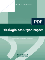 Psicologia Nas Organizações