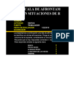 ESCALA DE AFRONTAMIENTO EN SITUACIONES DE RIESGO