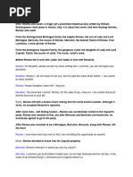 Modern English: Romeo & Juliet Act II, Scene 2 | PDF | Characters In ...