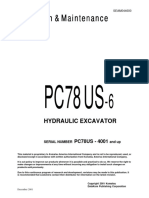 Pc78us-6 O&m