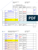 Calendarización SNS4 2023