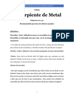 Guión La Serpiente de Metal Nuevo