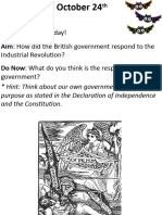 Effects of The Industrial Revolution Government Response PowerPoint