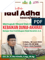 Khutbah Idul Adha Jamasba 1444 H - Ust Dr. H Nur Kholis, M.ag