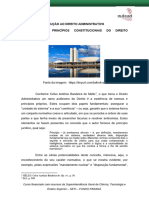 Unidade 3 - PRINCÍPIOS CONSTITUCIONAIS DO DIREITO ADMINISTRATIVO