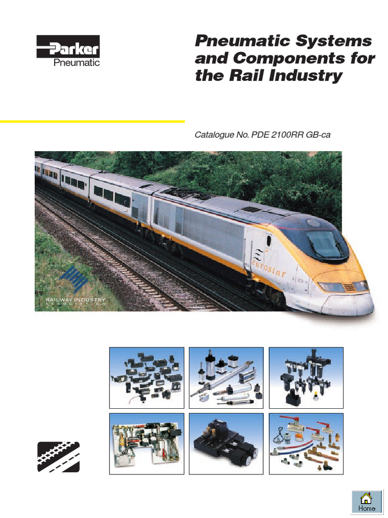 Pneumatic Solutions For Rail | PDF | Brake | Valve