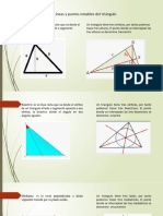 Lineas y Puntos Notables Del Triangulo
