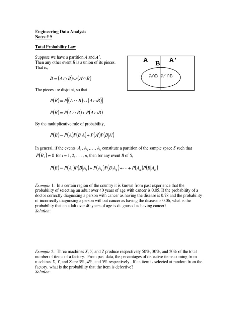 Engineering data and analysis notes 9 pdf statistics
