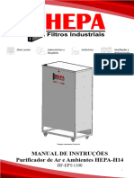 Manual_Purificador de Ar e Ambientes Torre HEPA-H14 - HF-EPT-1100