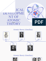 Historical Development of Atomic Theory