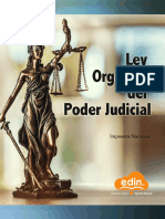 Ley Organica Poder Judicial - Edincr