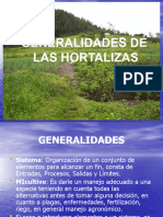 Generalidades de Las Hortalizas