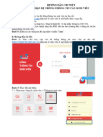 Hướng Dẫn Chi Tiết Nhập Hệ Thống Thông Tin Tân Sinh Viên