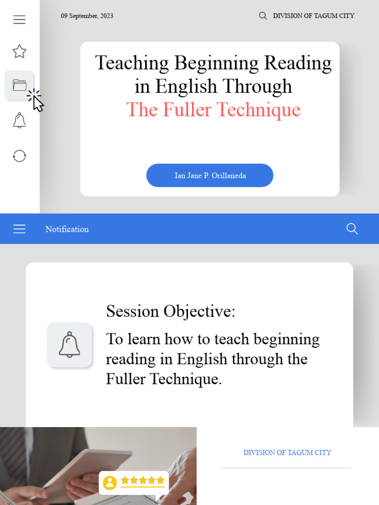 Teaching Reading with the Fuller Technique | PDF | English Language ...