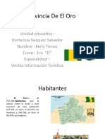 Provincia de El Oro 1ro D