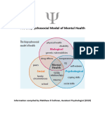 Document 2 - The Biopsychosocial Model of Mental Health