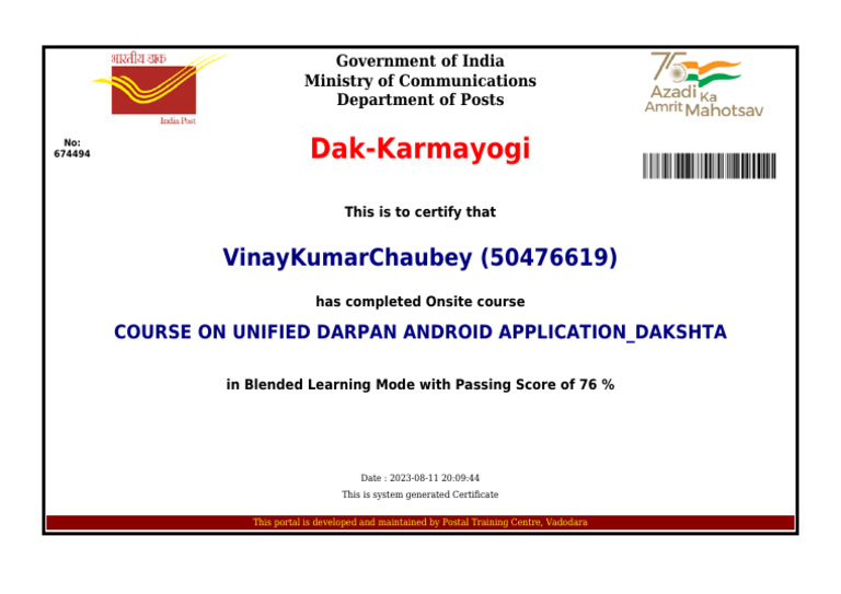 Final Certificate | PDF | Computers | Technology & Engineering