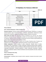 CBSE Syllabus For Class 10 Science 2023 24