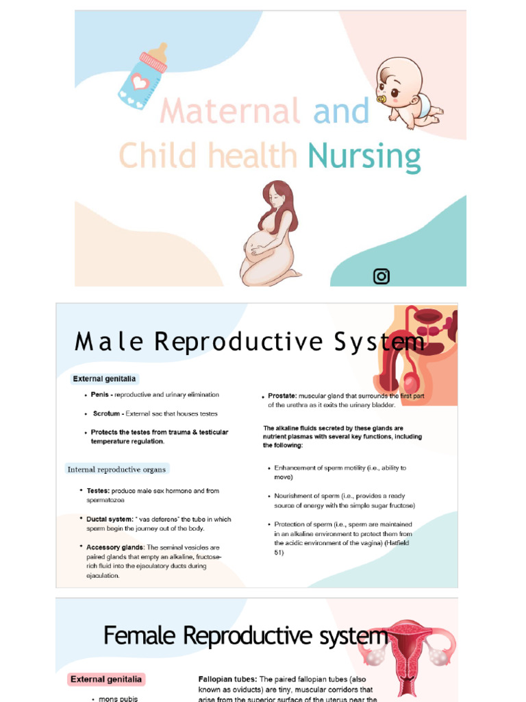 Maternal and Child Health Nursing | PDF