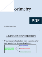 Fluorimetry