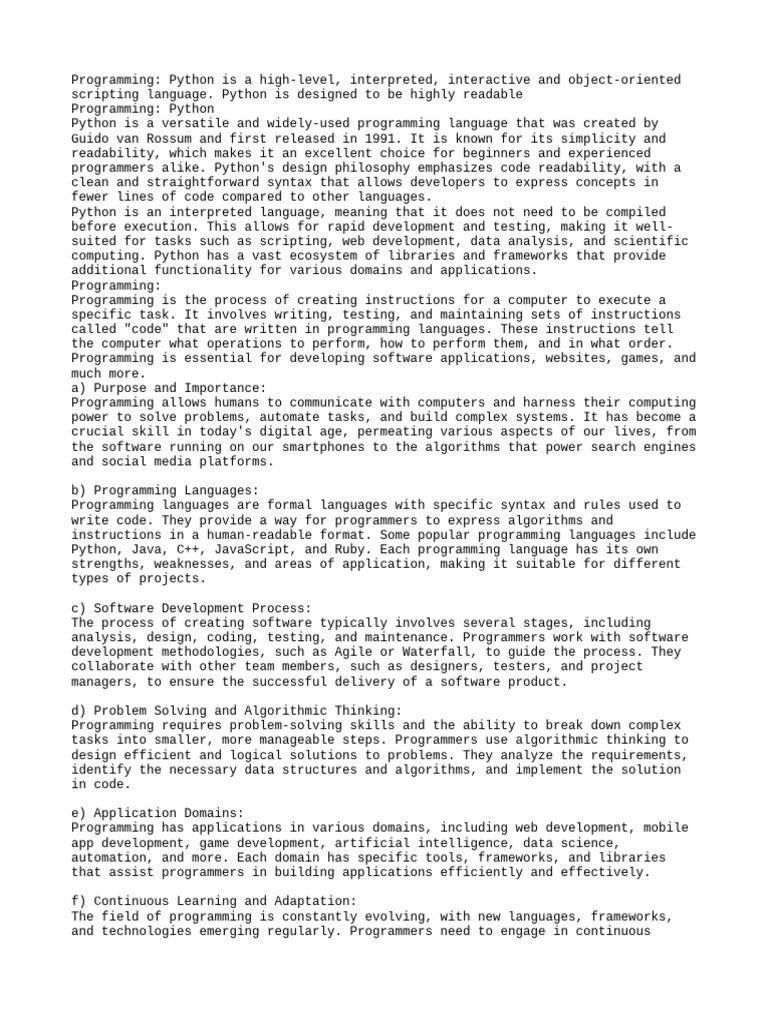 Programming pdf