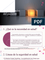 Necesidades Del Paciente