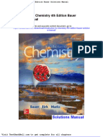 Introduction To Chemistry 4th Edition Bauer Solutions Manual