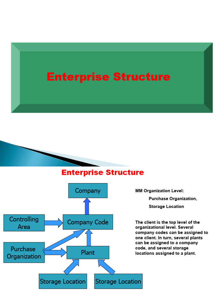 Enterprise Structure | PDF | Procurement | Valuation (Finance)
