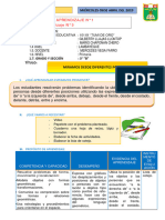 Matematica Miramos Desde Diferentes Posiciones Miercoles 5 Abril Eda 1 PDF