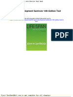 Life Span Development Santrock 14th Edition Test Bank