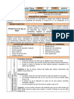 Agosto - 2do Grado Educación Física (2019-2020)