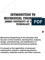 01 Introuduction To Mechanical Engineering L