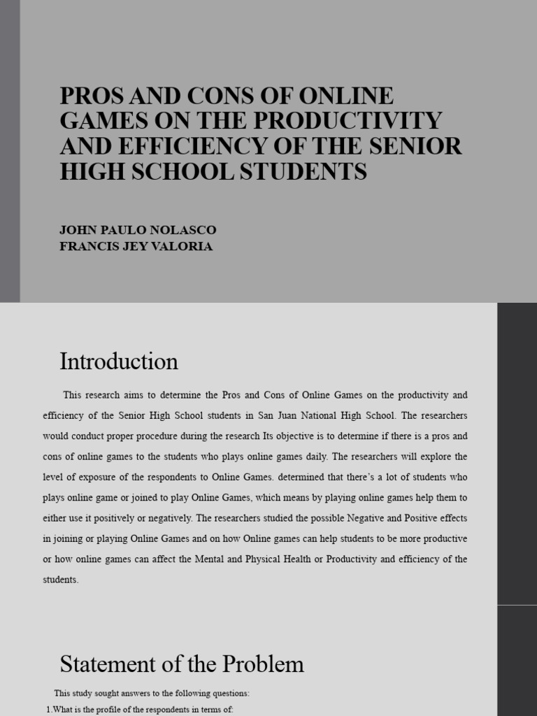 Impact Of Online Games On College Students: Pros And Cons - Noplag Blog