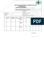 Daftar Monitoring Anestesi