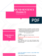 Compound Sentence (Session 9)