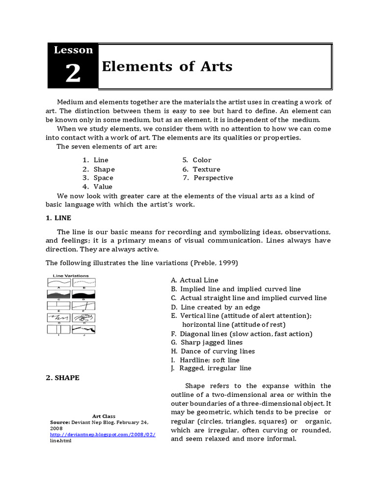 Elements of Arts PDF