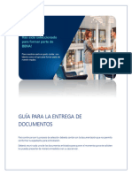 Guía para Entrega de Documentos