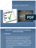 Policy and Strategy Lesson 1