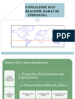 Masuknya Kolonialisme Dan Imperialisme Asing