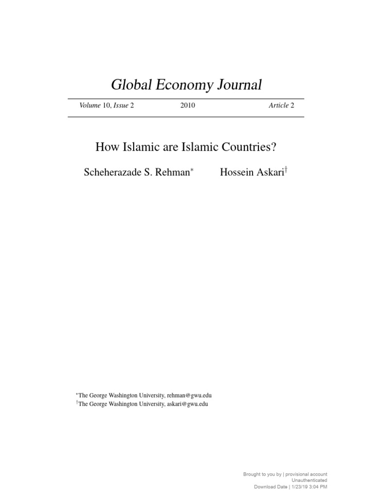 Islam intelligence overview