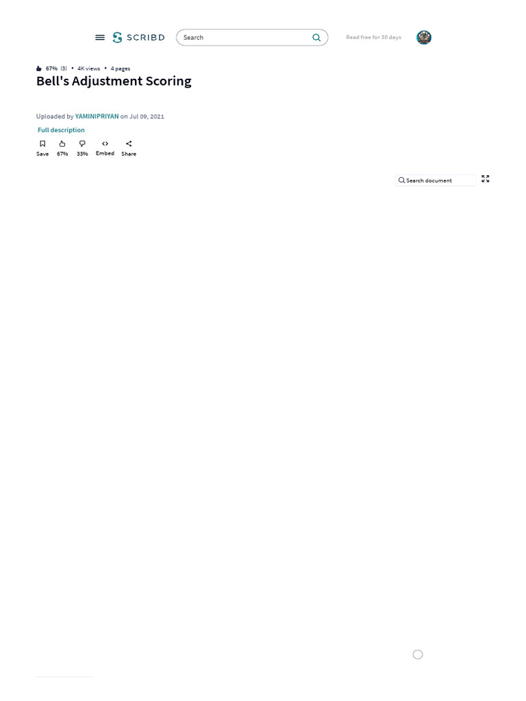 Bell's Adjustment Inventory Scoring Guide | PDF | Online Services | Web 2.0